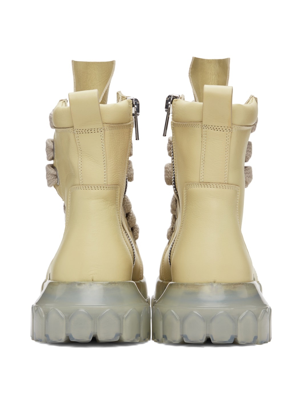 Off-White Jumbo Laced Bozo Tractor Boots - 2