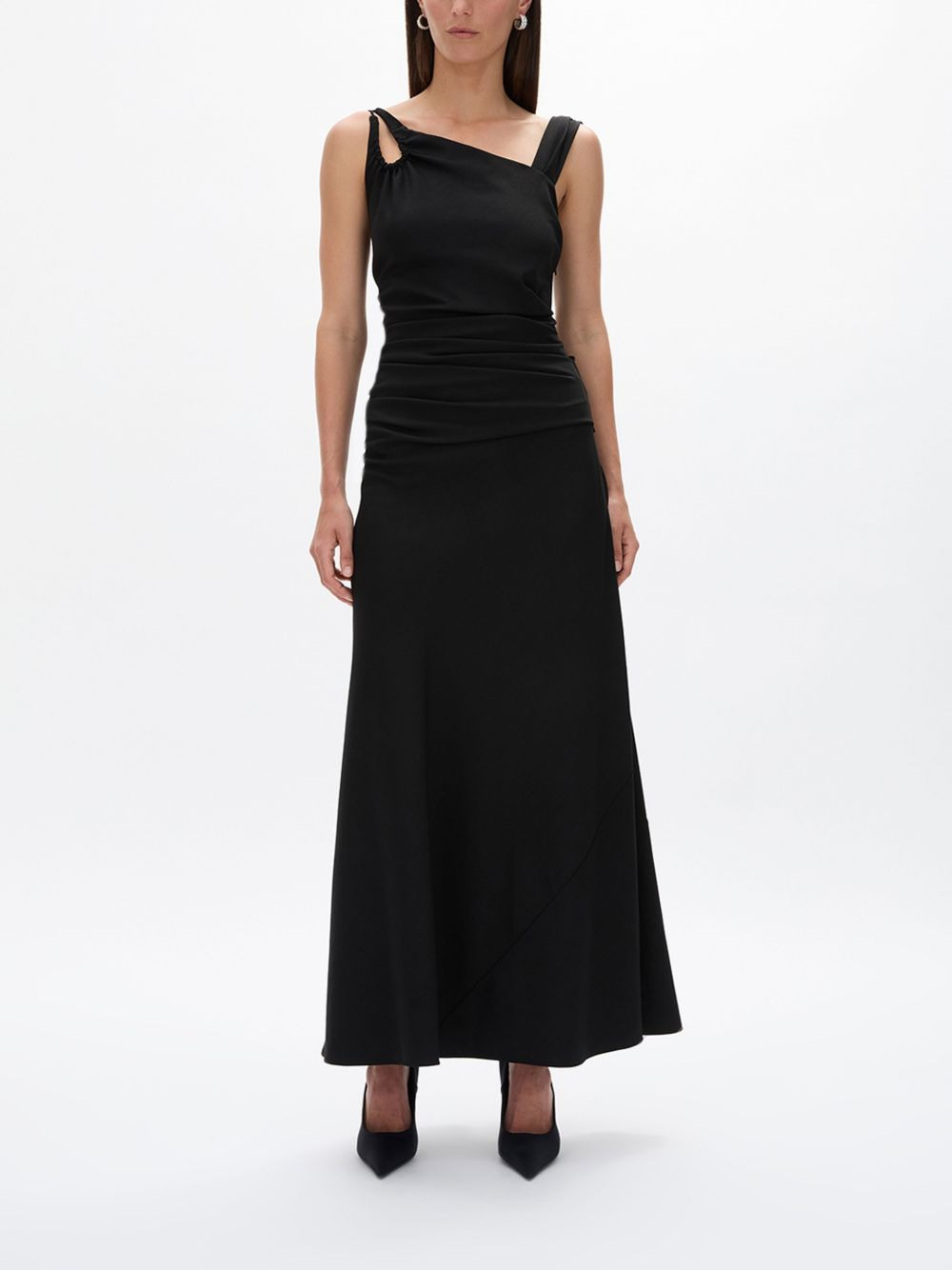Fitz cut-out gathered maxi dress - 5