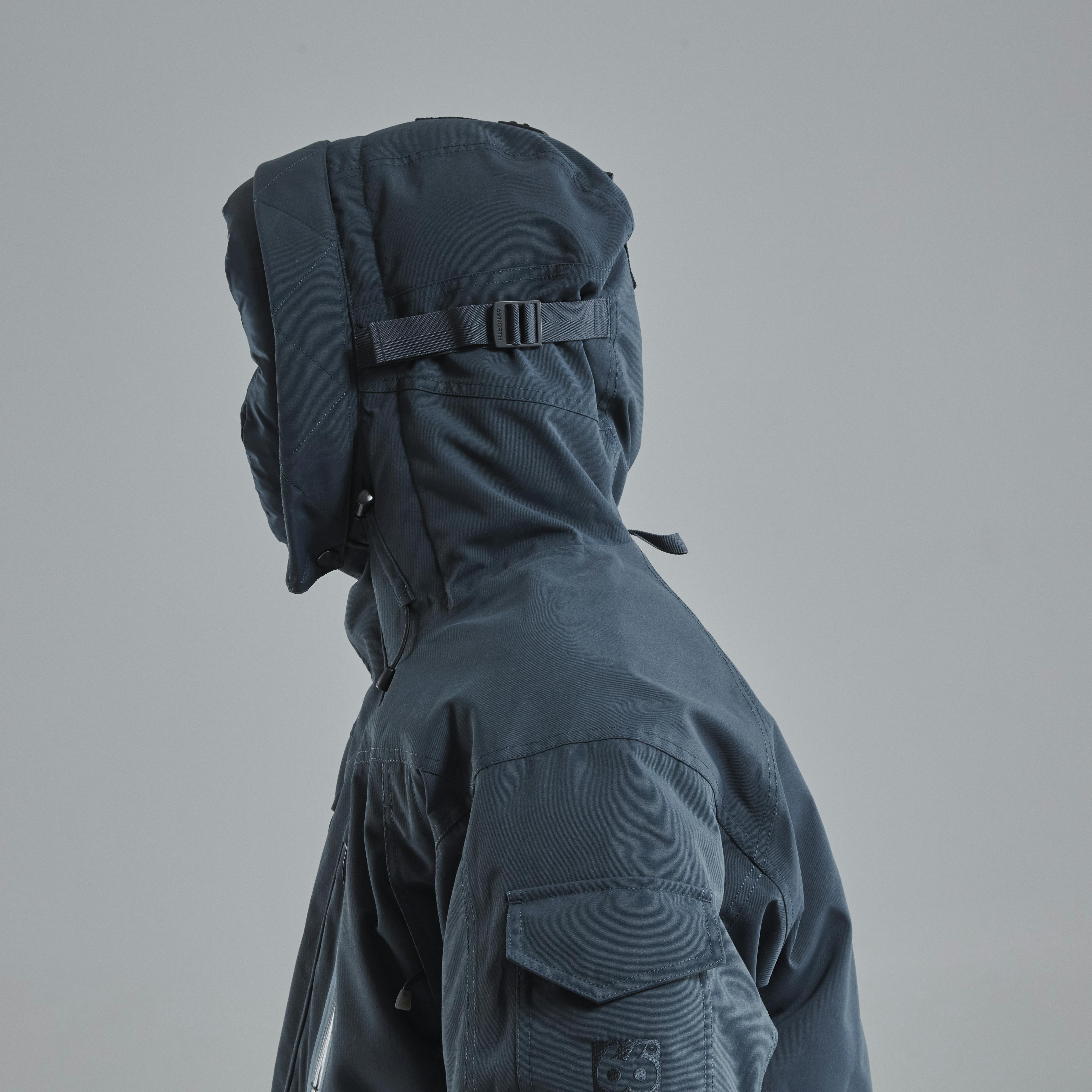 Jökla Arctic professional vegan parka with hood trim - 6