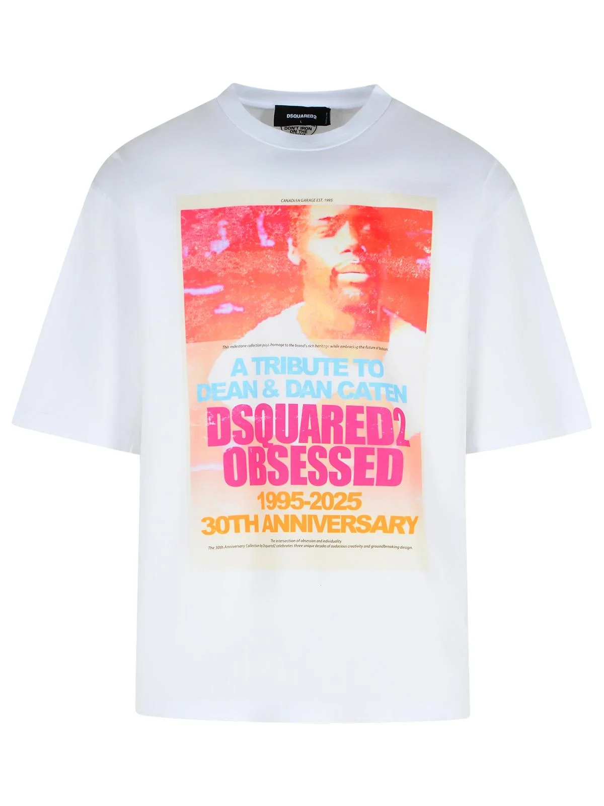 Dsquared2 White Cotton T-Shirt Men - 1