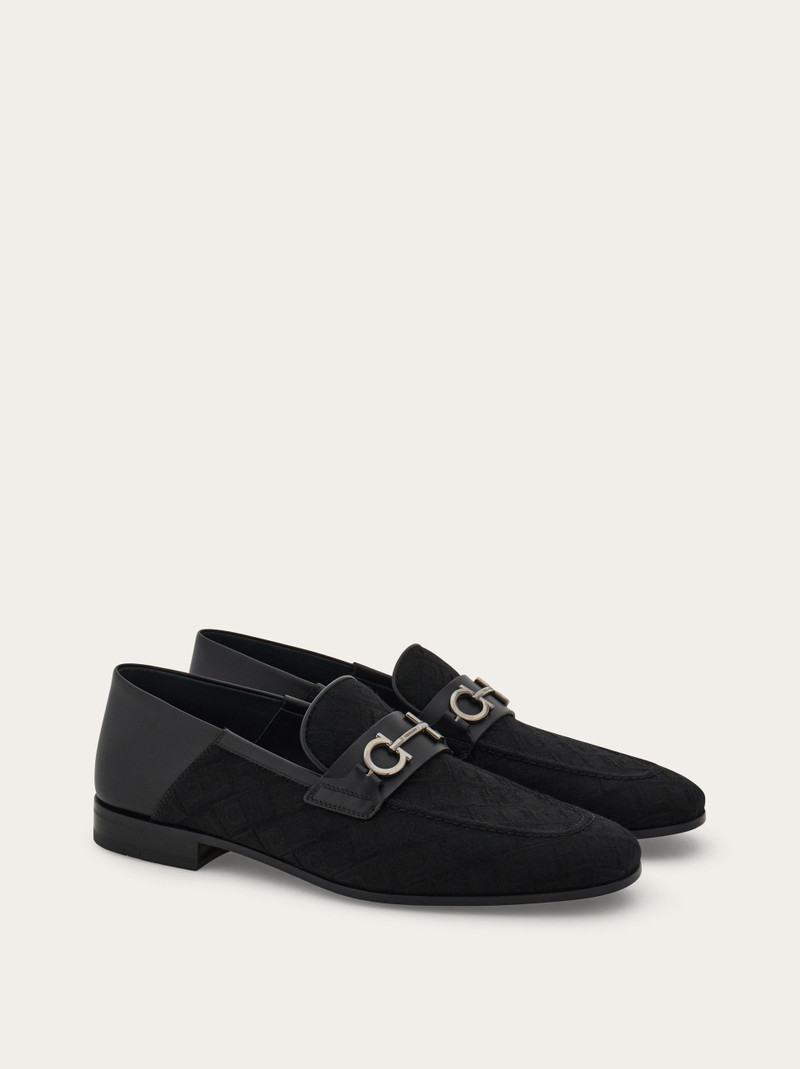 Gancini 장식의 하이브리드 loafer 5