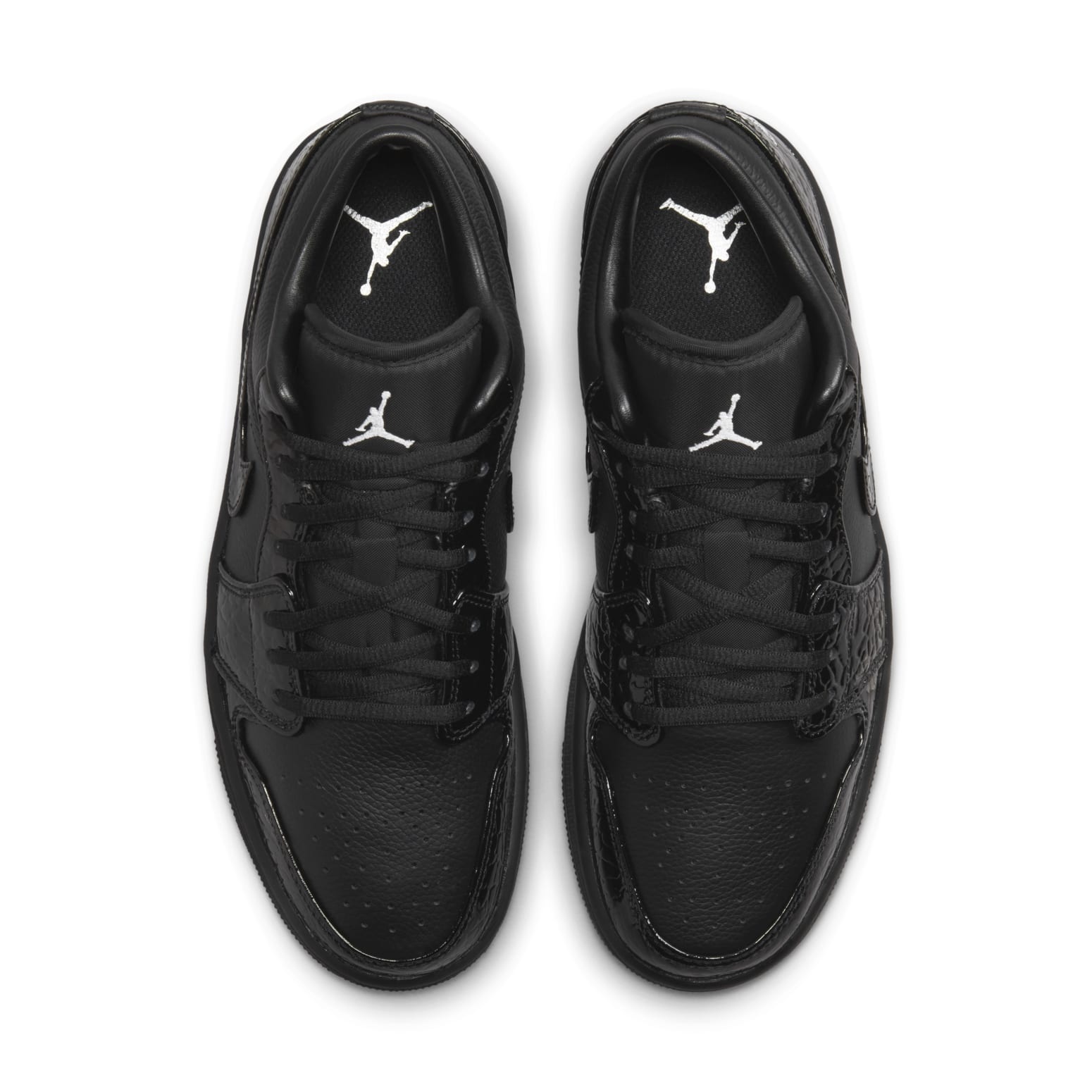 (WMNS) Air Jordan 1 Low SE 'Black Patent' HJ7743-010 - 4