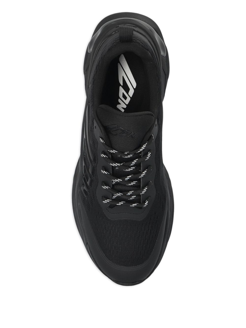 lace-up chunky sneakers - 3