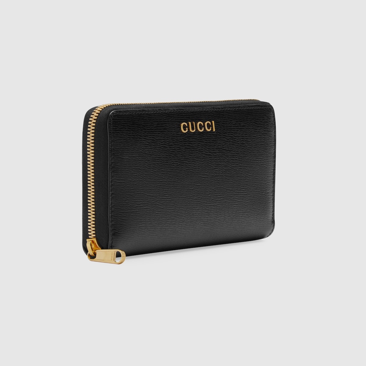 Zip around wallet with Gucci script - 3