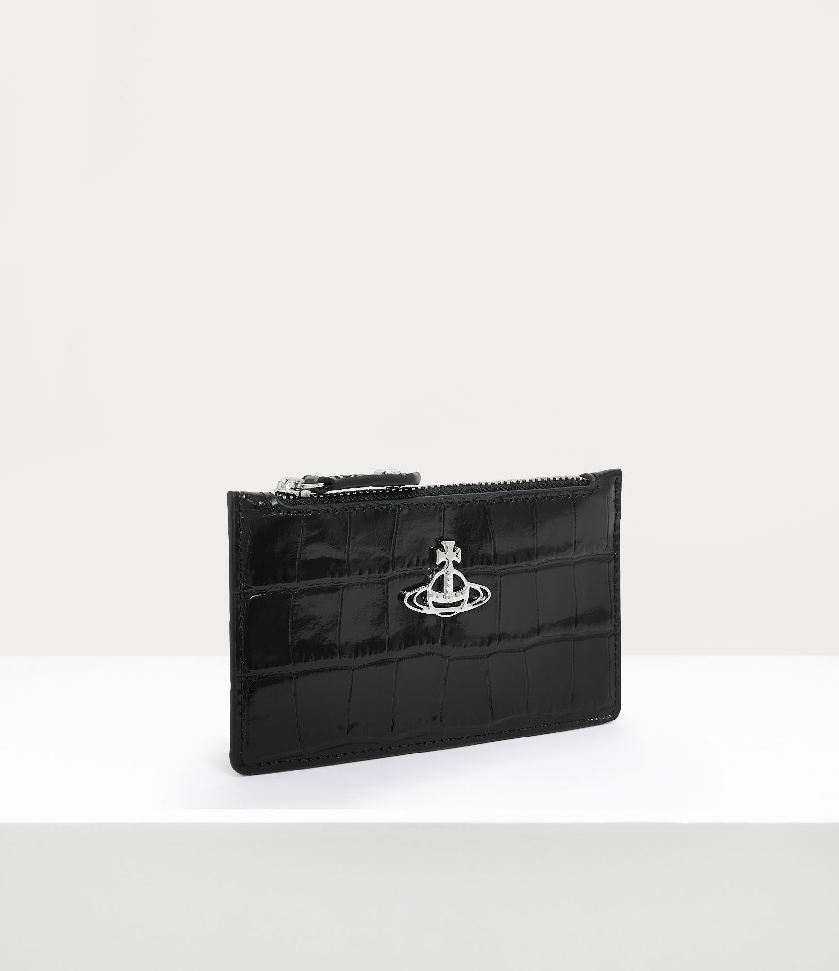 CROCODILE SLIM LONG CARD HOLDER - 3