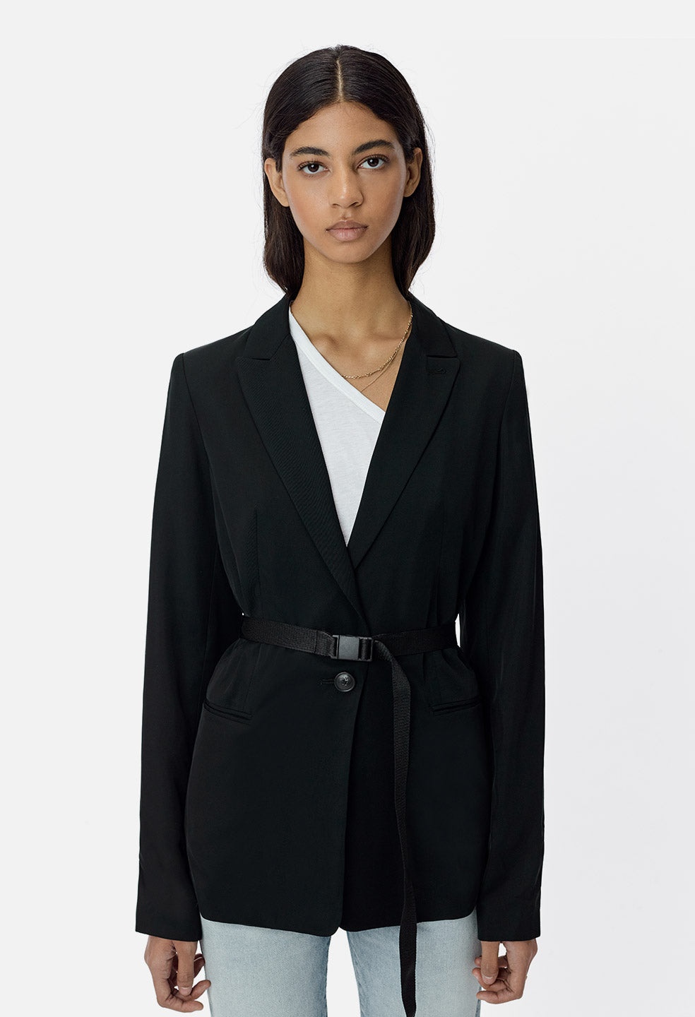 BELTED BLAZER - 2