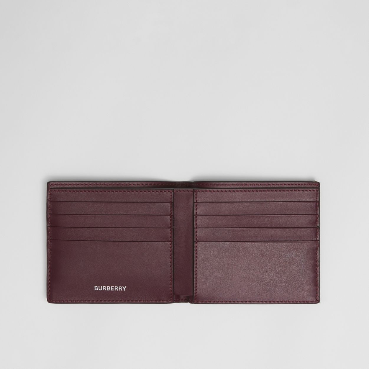 Letter Graphic Leather International Bifold Wallet - 3