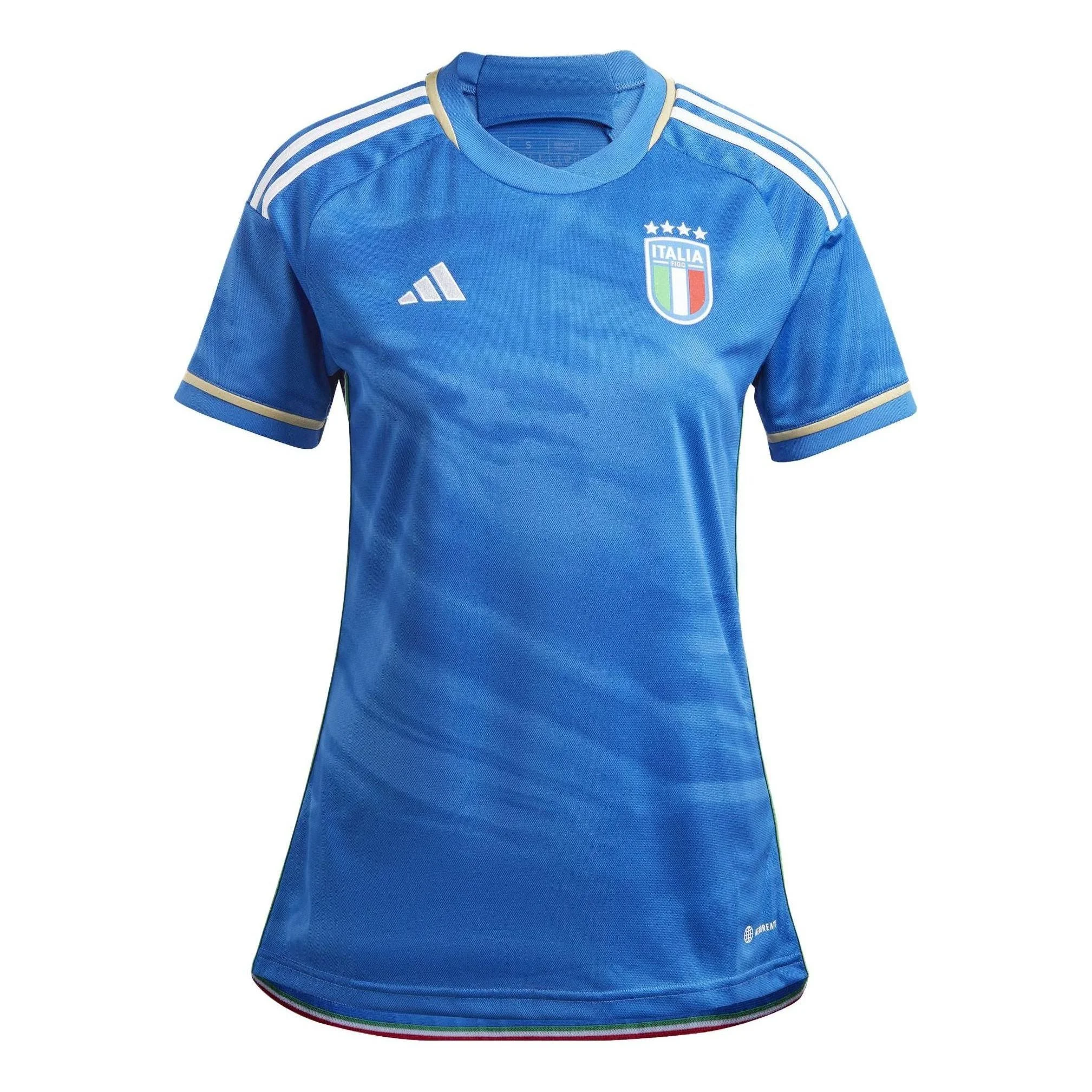 (WMNS) adidas Italy 23 Home Jersey 'Blue' HT1613 - 1