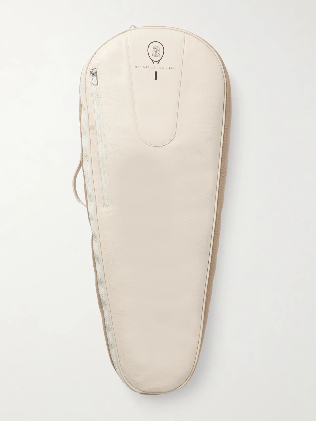 Leather And Mesh Tennis Racket Bag - 1