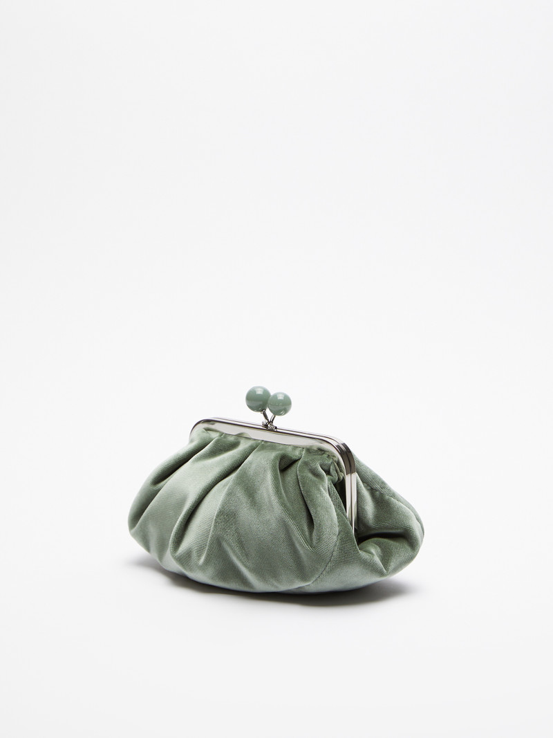 Max Mara CAVOUR Small Pasticcino Bag in velvet outlook