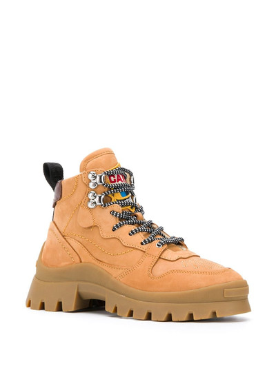 DSQUARED2 lace-up hiking boots outlook