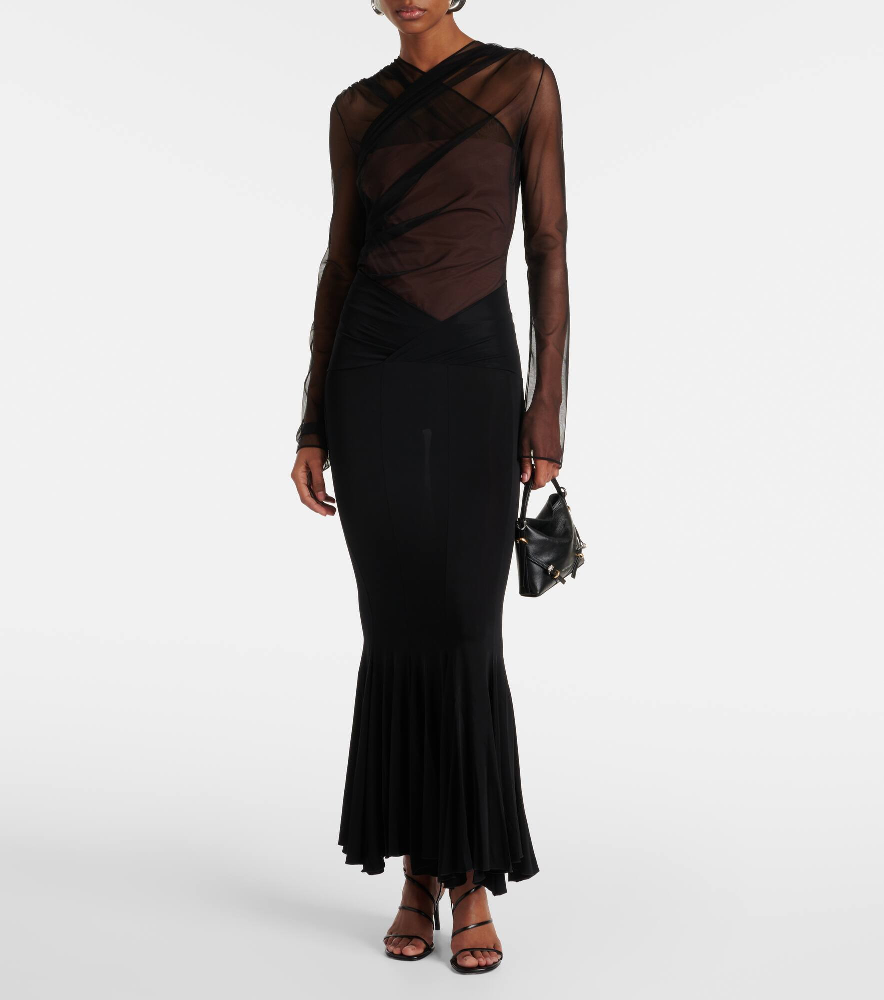 Zoe flared maxi skirt - 2