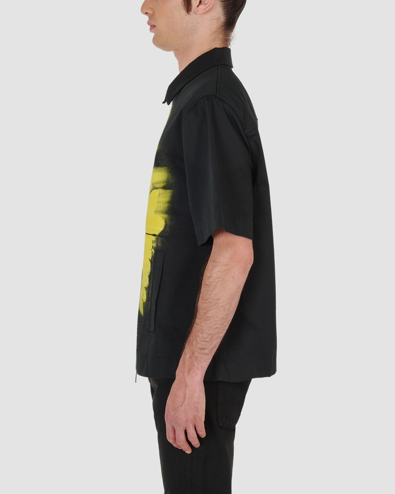 GRAPHIC ZIP S/S SHIRT 4