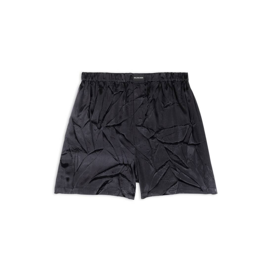 Women's Classic Wide Boxer in Black - 1