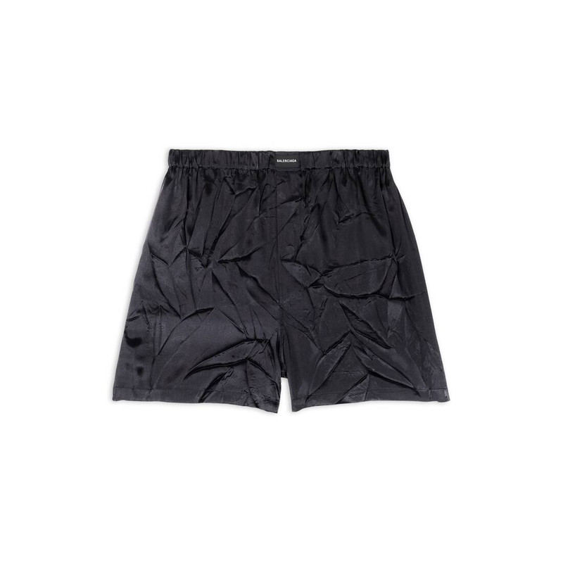 Women's Classic Wide Boxer in Black 1