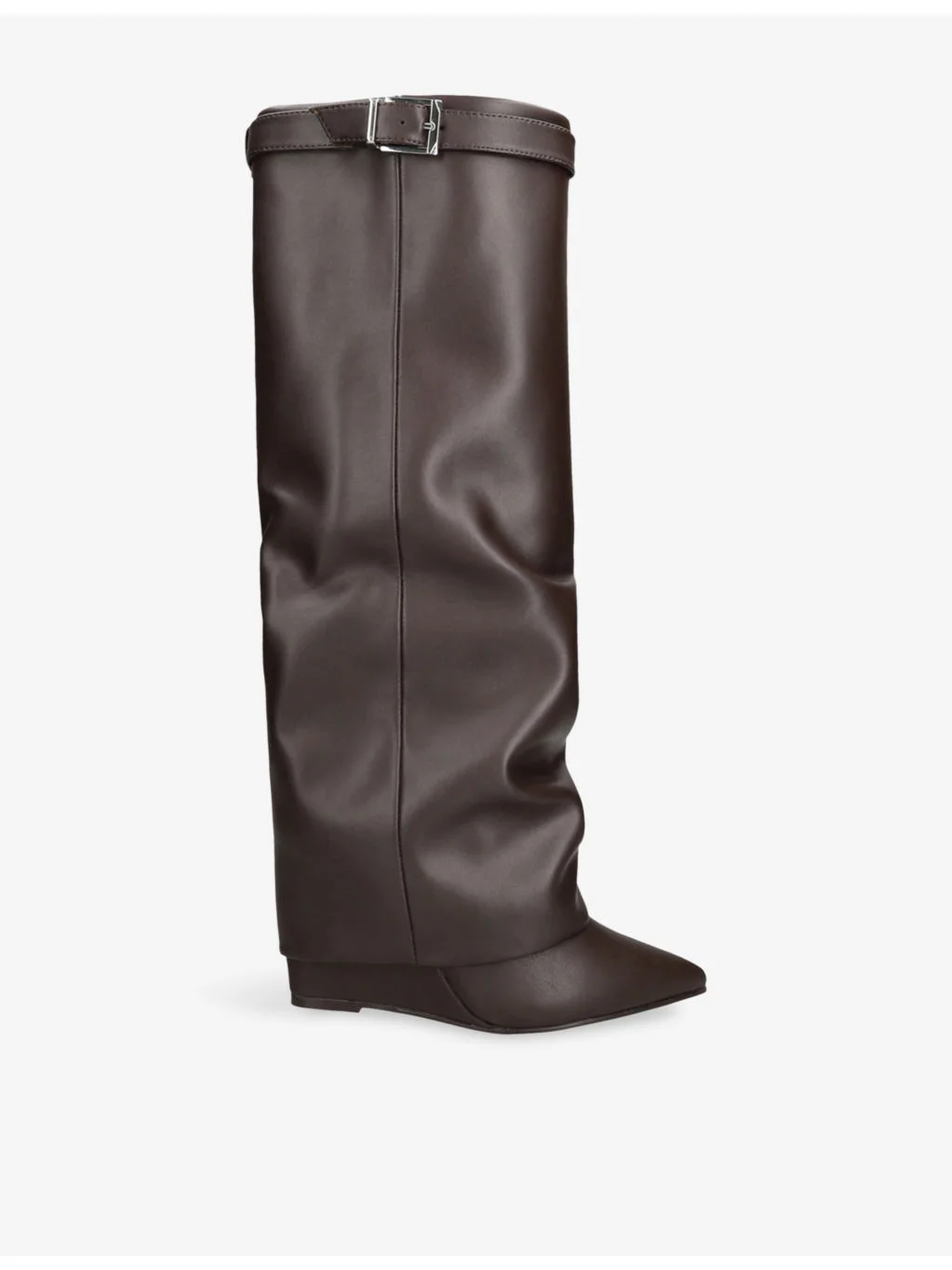 Corenne GC2 Heeled Leather Knee-High Boots - 1