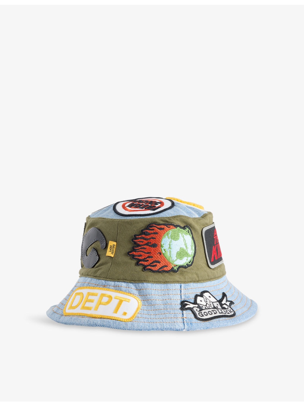 Galerie Patchwork Denim Bucket Hat - 3