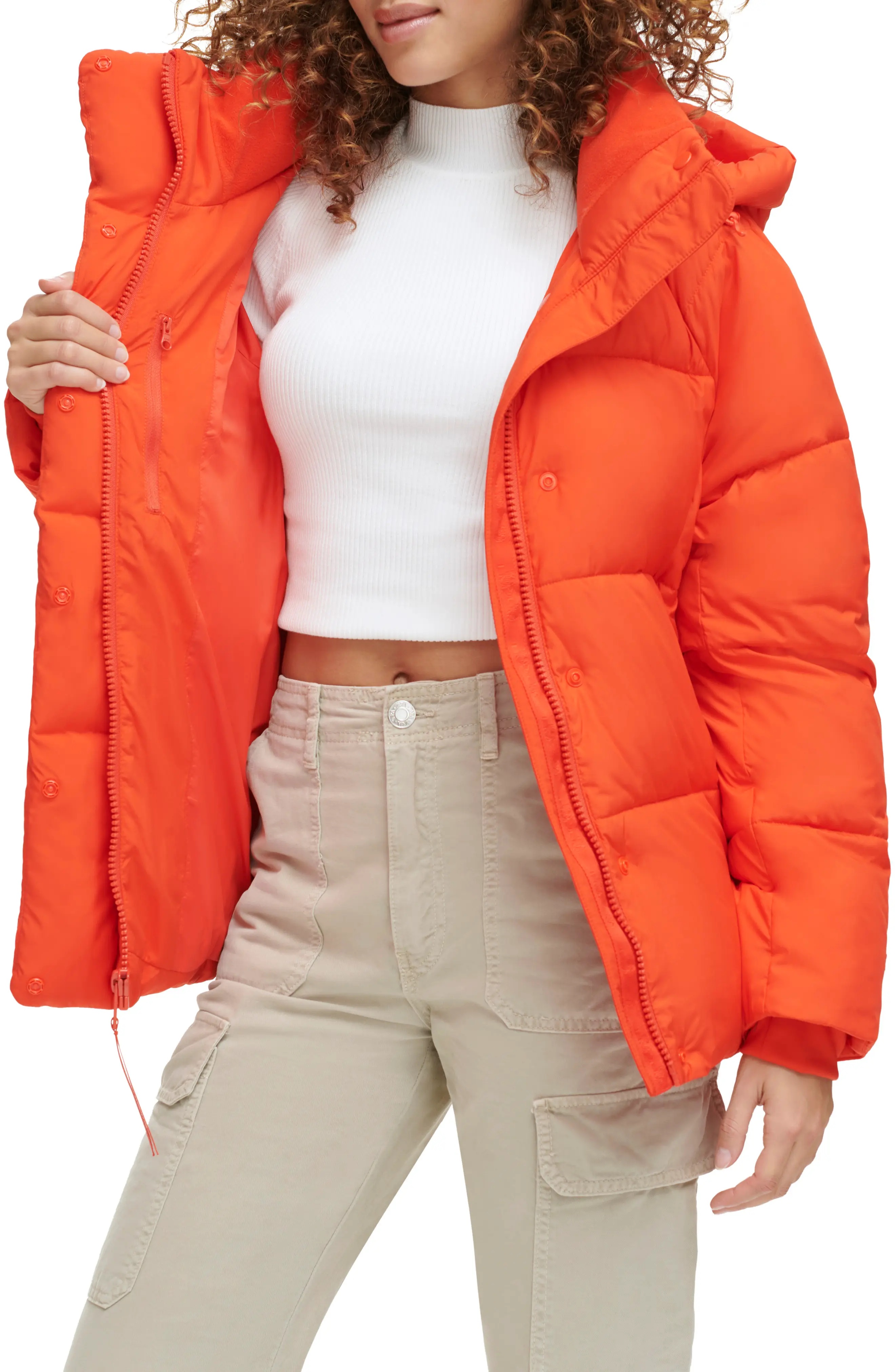 Hooded Puffer Jacket - 4