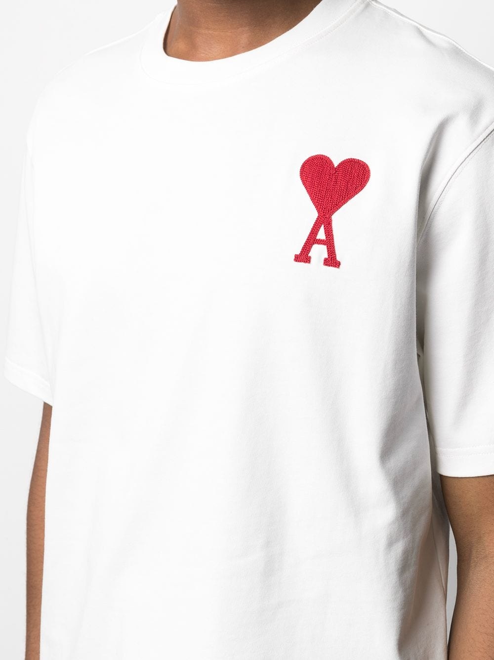 embroidered Ami de Coeur T-shirt - 5