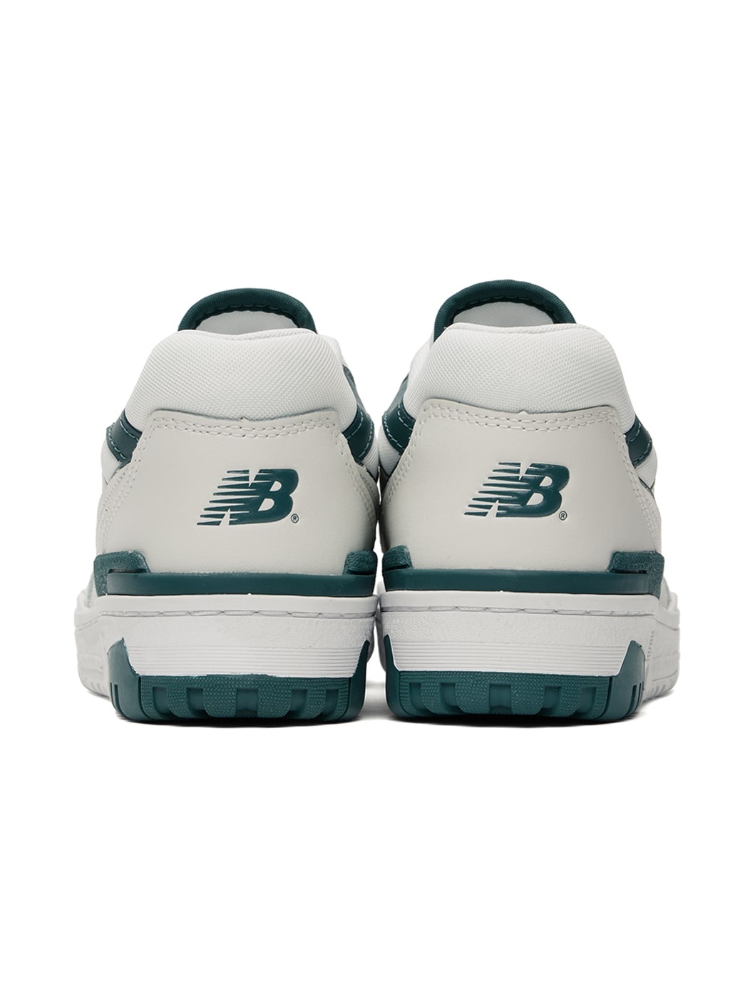 Off-White & Green 550 Sneakers - 2