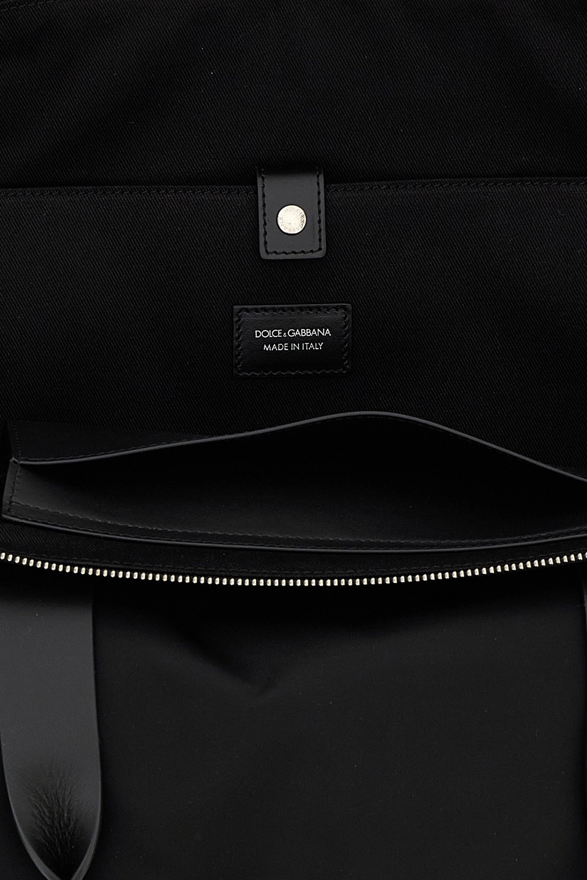 Media logo patch shopping bag - 5
