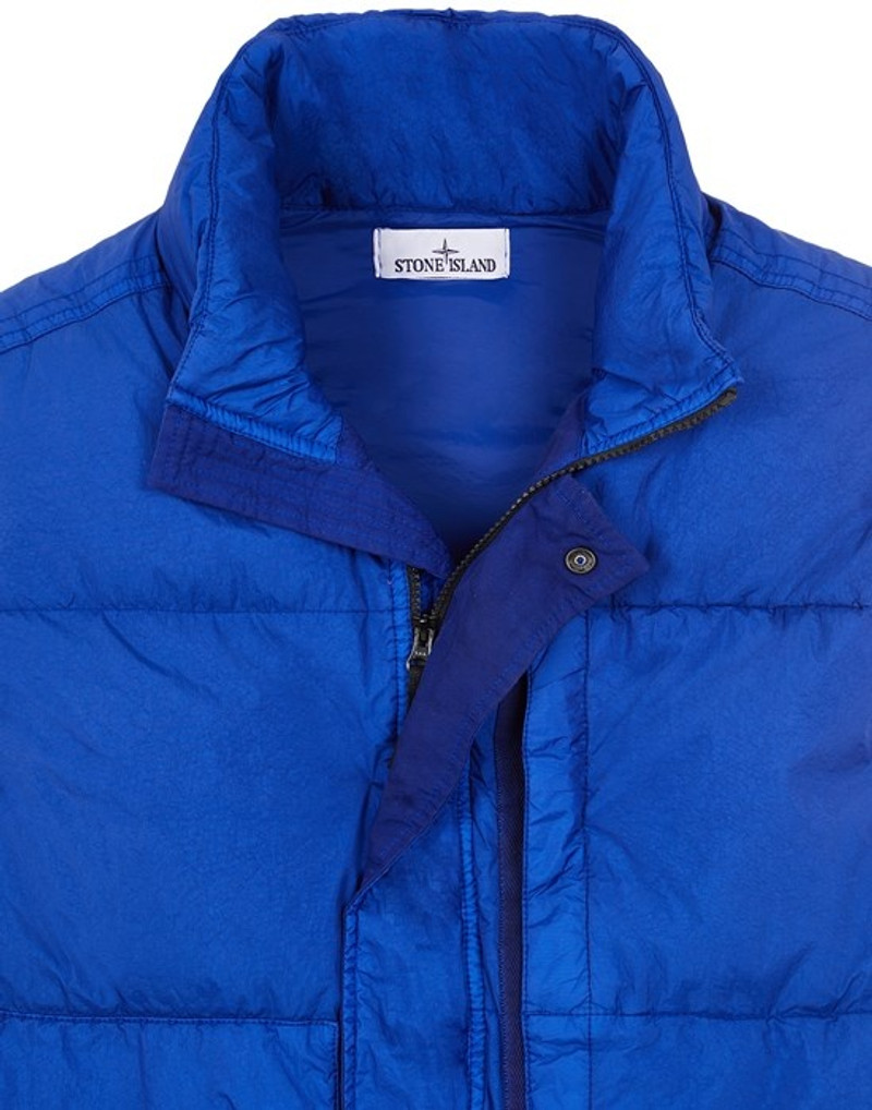 G0423 GARMENT DYED CRINKLE REPS RECYCLED NYLON DOWN ULTRAMARINE BLUE 3