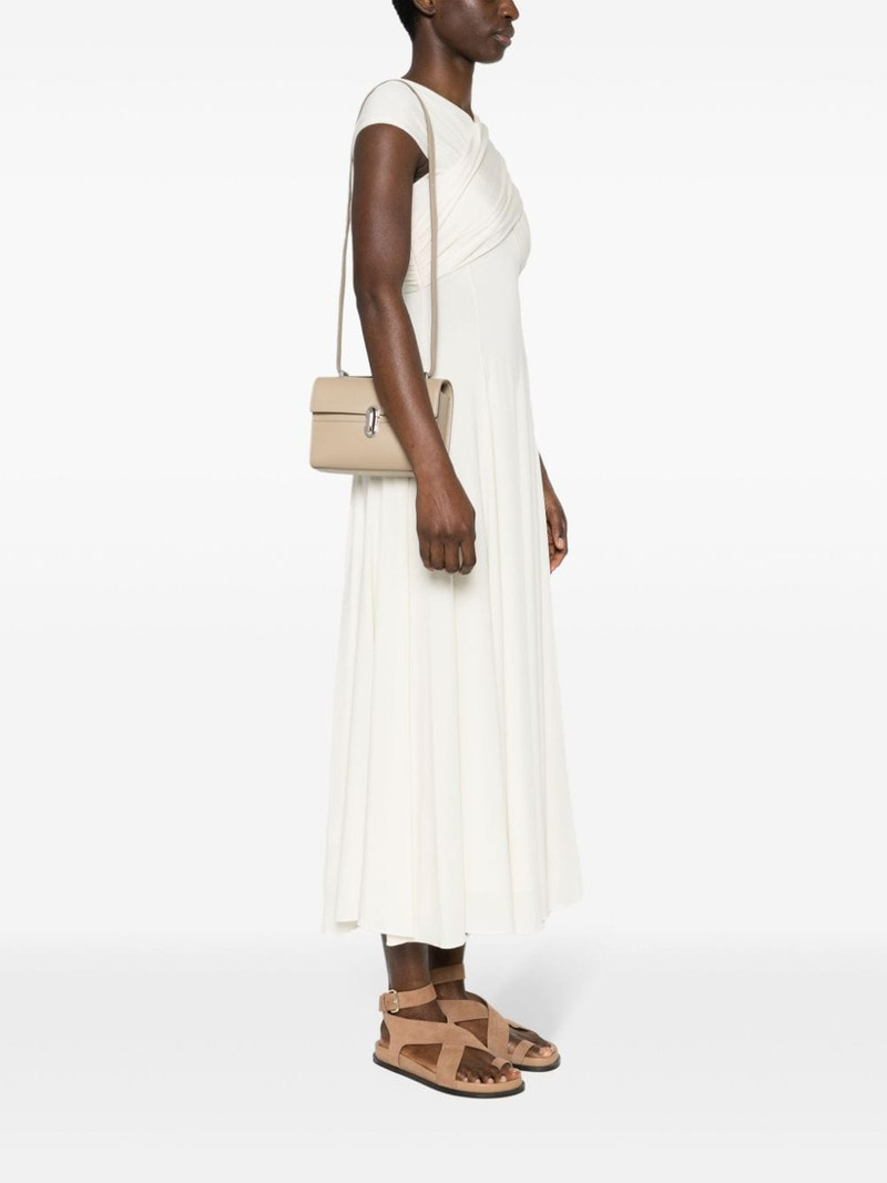 SAVETTE Symmetry 19 leather crossbody bag outlook