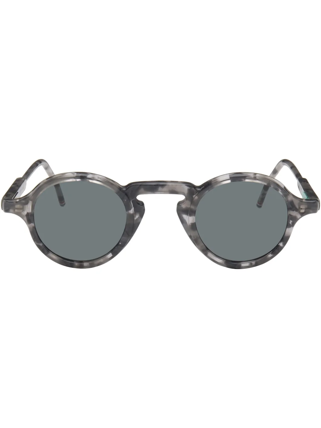Gray Round Sunglasses - 1