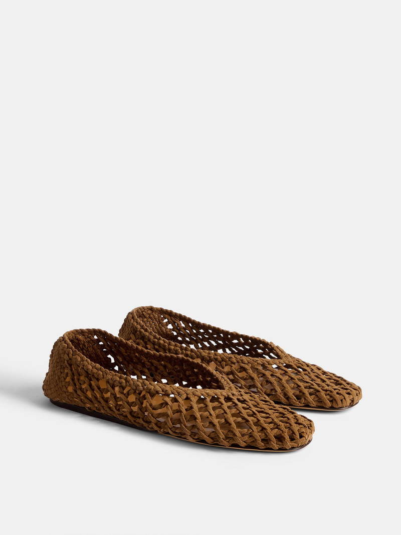 LE MONDE BÉRYL Regency Knotted / Taupe Suede outlook