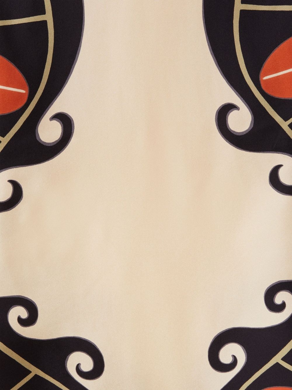 printed kaftan dress - 4