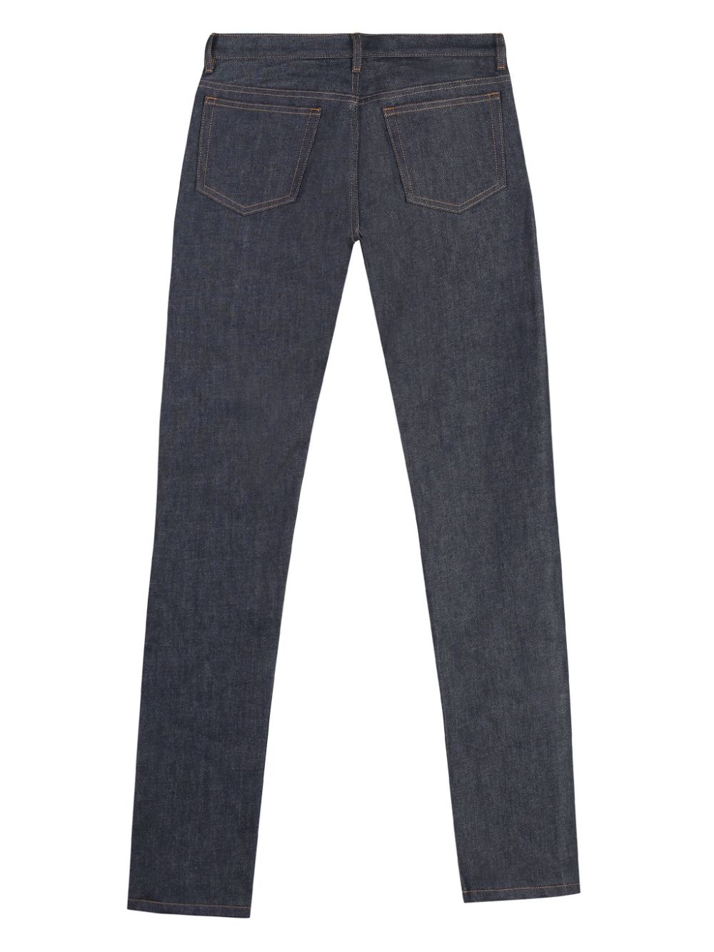 stitch detail slim-fit jeans - 5