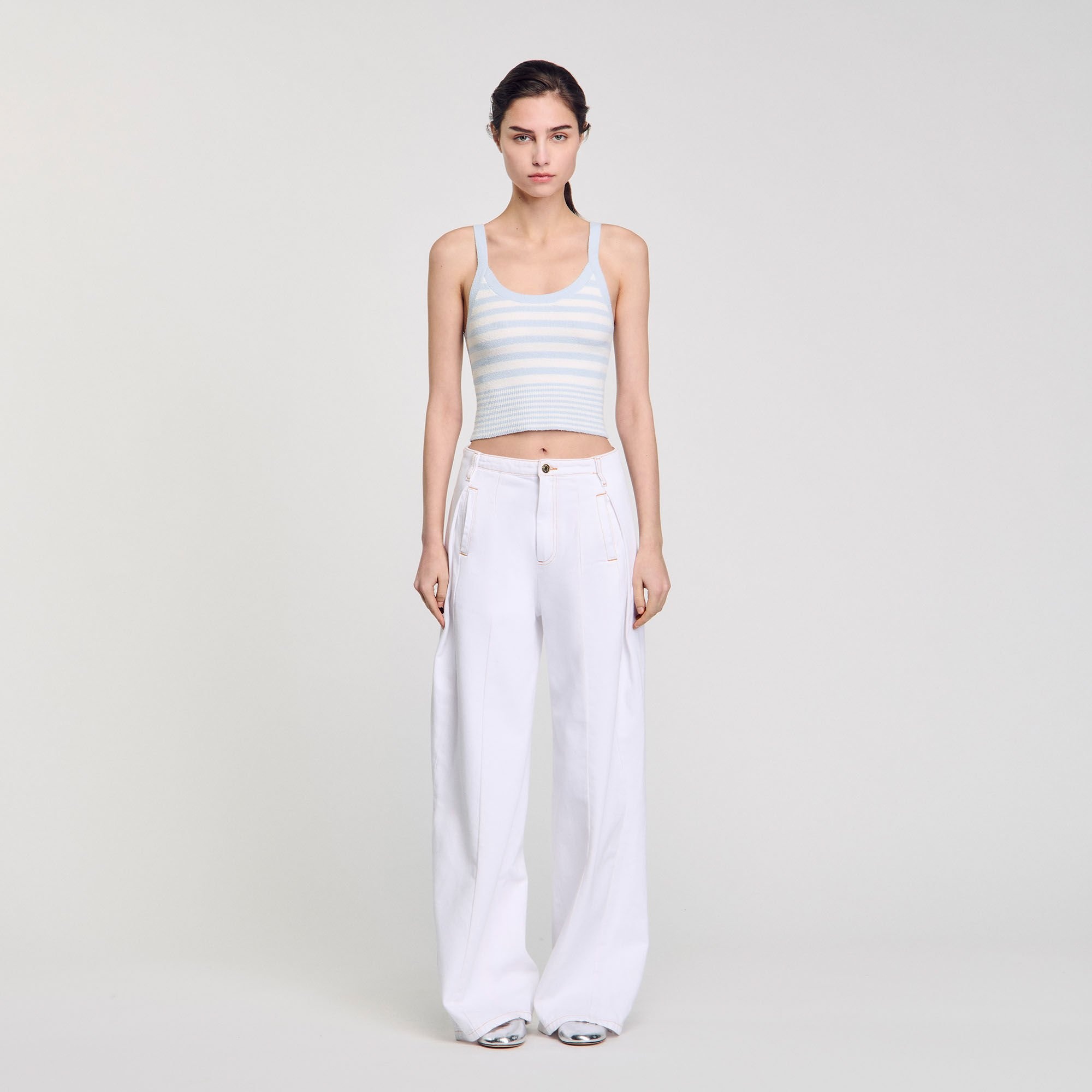 KNIT VEST TOP - 2
