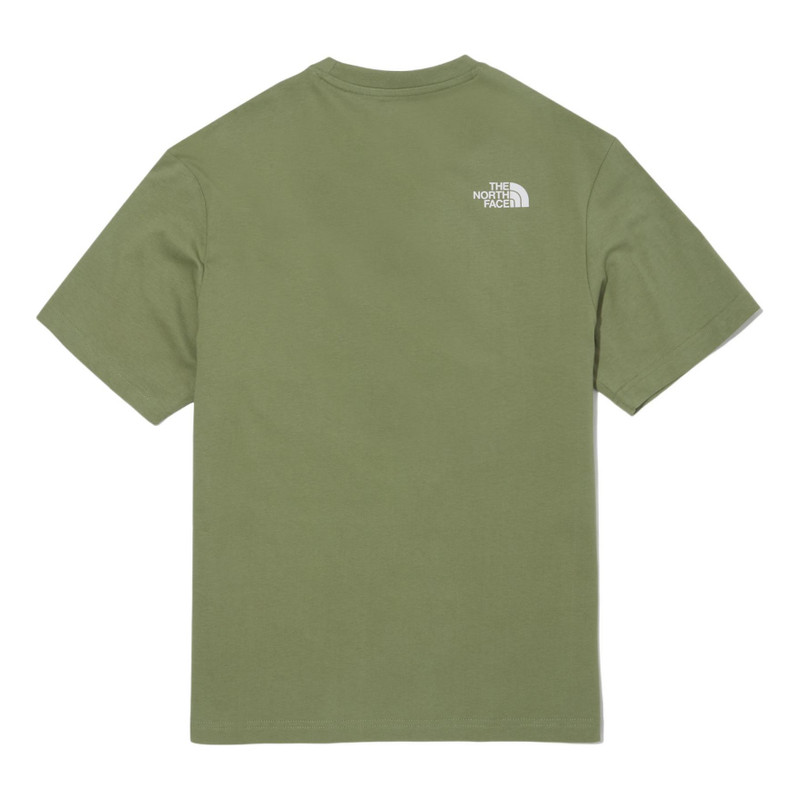 The North Face THE NORTH FACE Cotton Overfit T-Shirt 'Green' NT7UN45D outlook