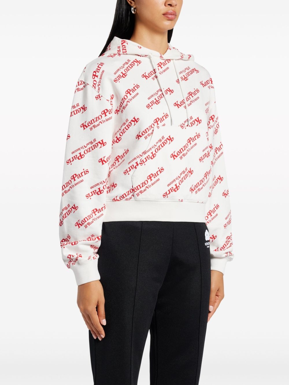 x Verdy logo-print hoodie - 3