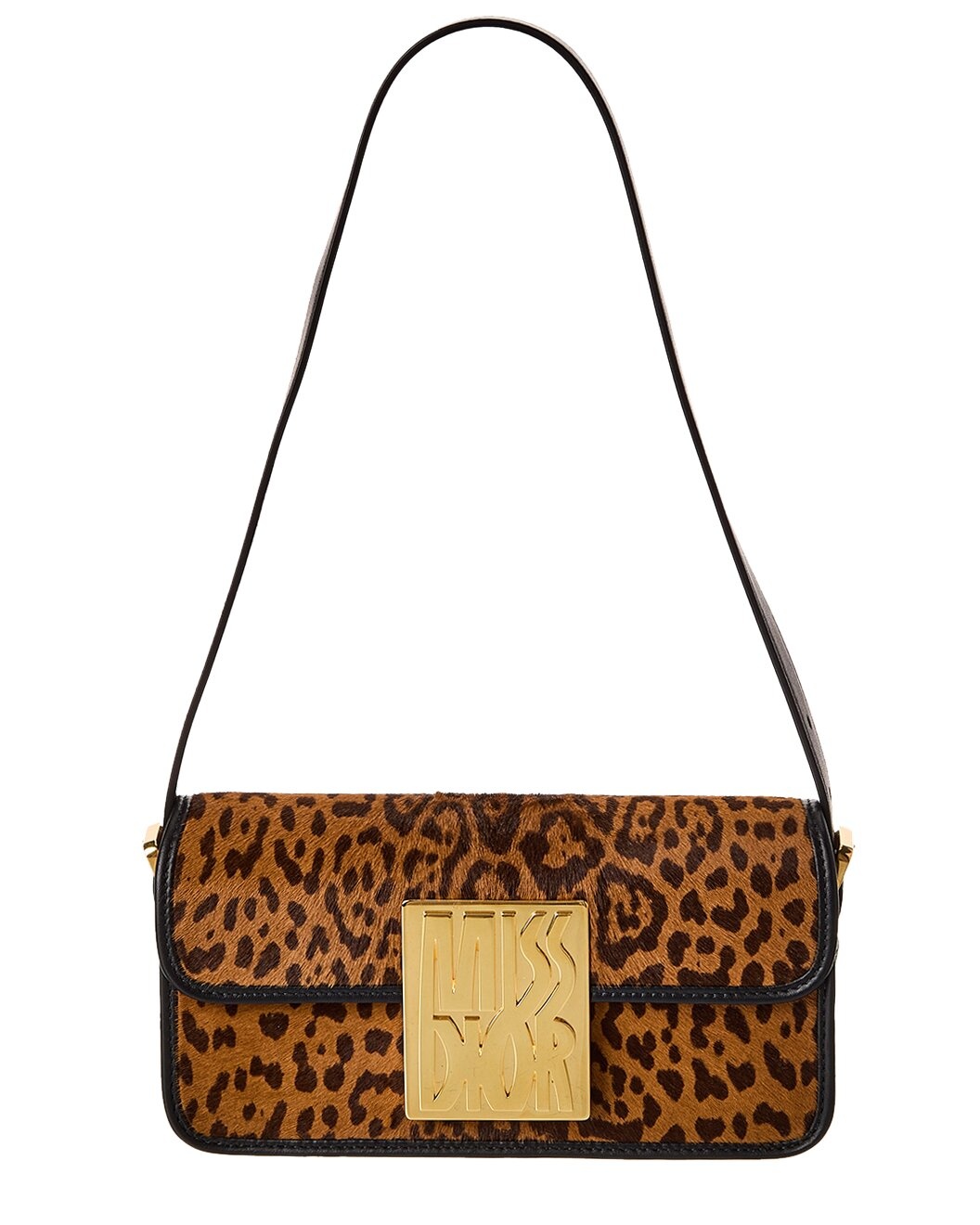 Dior Miss Dior Haircalf & Leather Shoulder Bag - 1