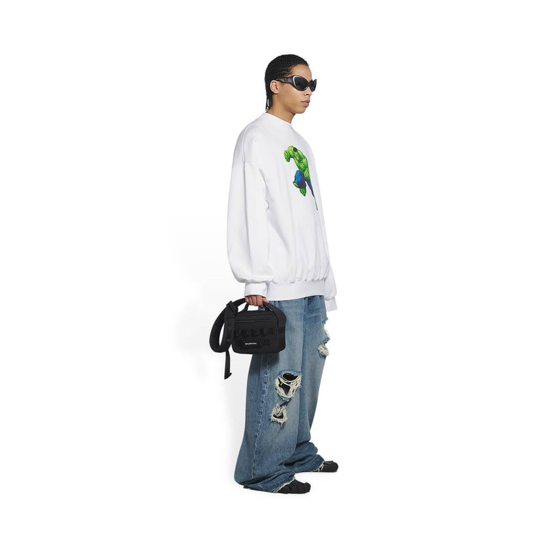 BALENCIAGA Men's Army Pouch With Strap in Black outlook