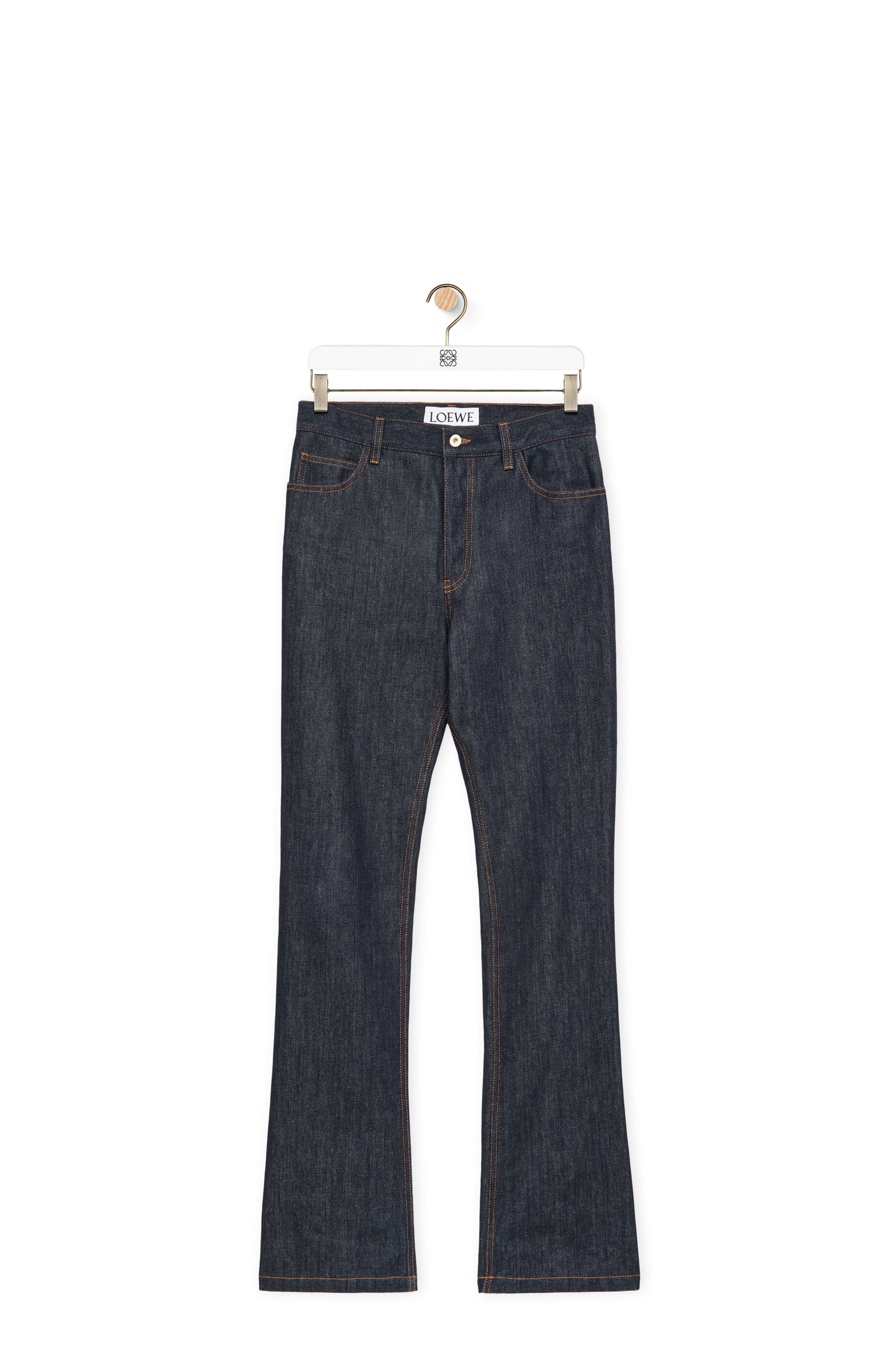 Bootleg jeans in denim - 1
