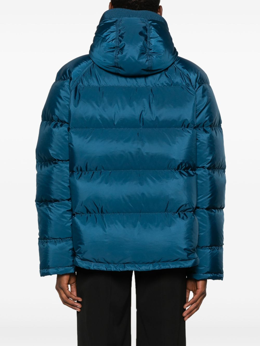 Re-Nylon cropped down jacket - 4