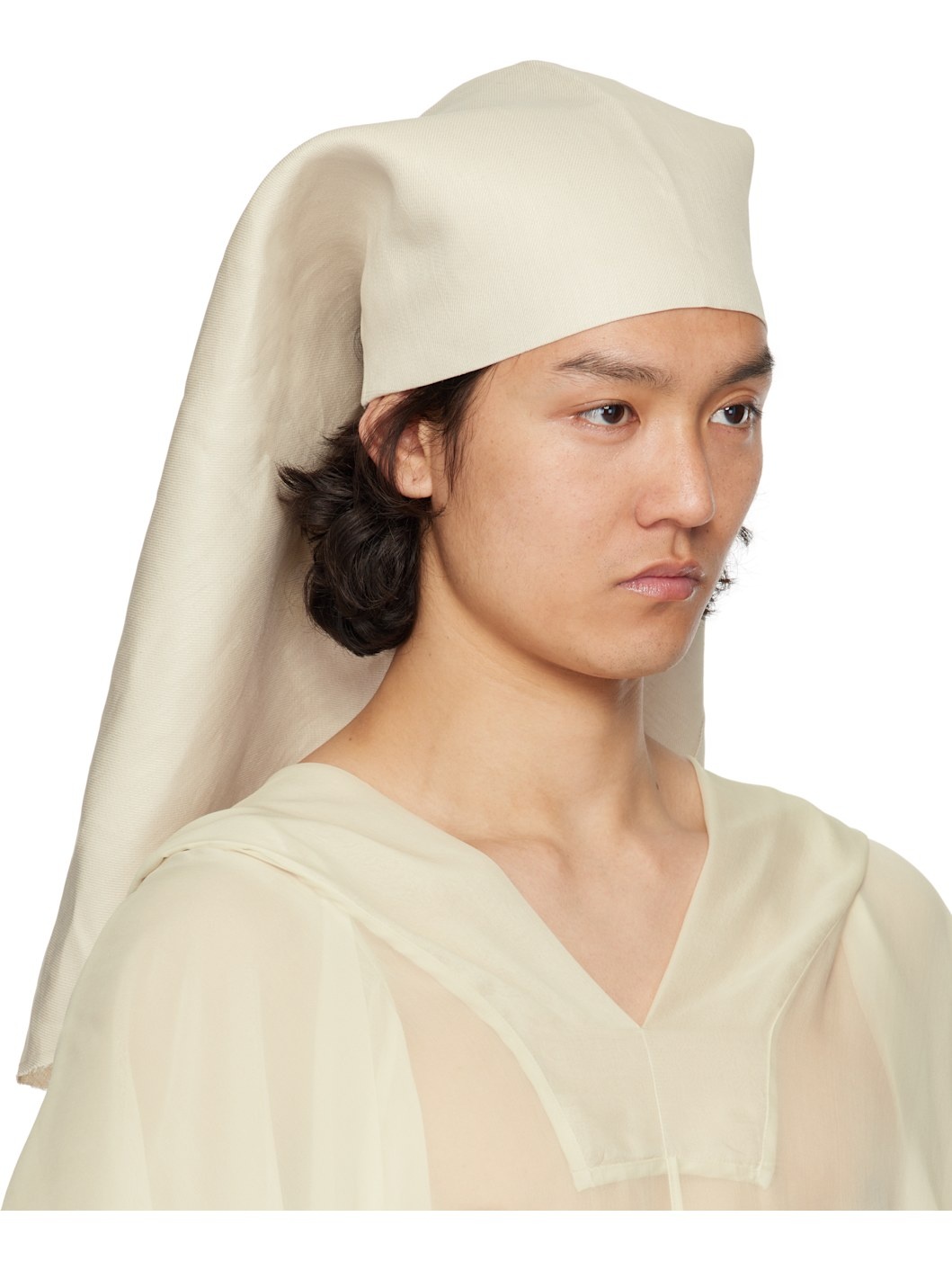 Off-White Hollywood Wig Hat - 2