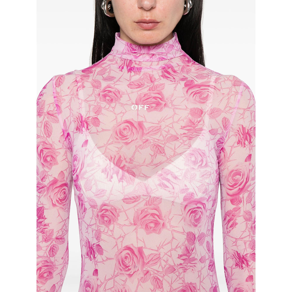 Off-White Pink Dresses - Day Dresses Women - 3