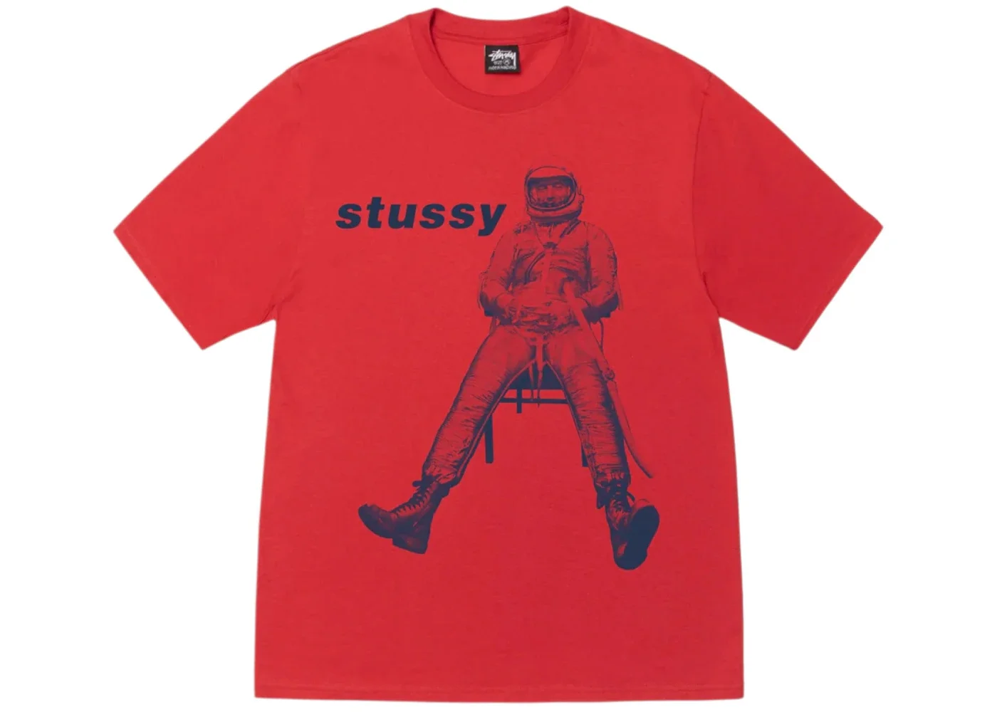 Stussy Astronaut Tee Cayenne - 1