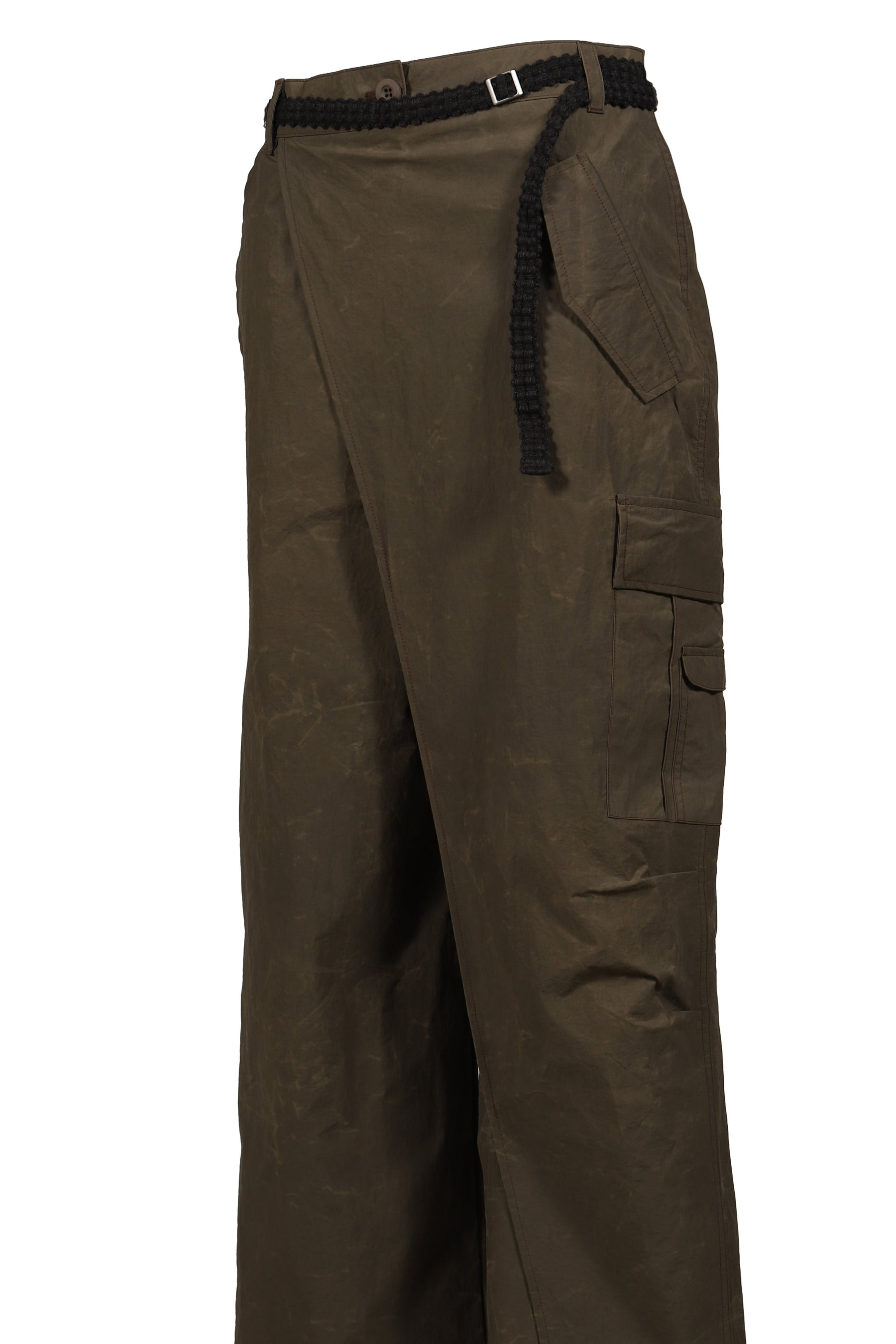CARGO WRAP PANTS / TAUPE - 8