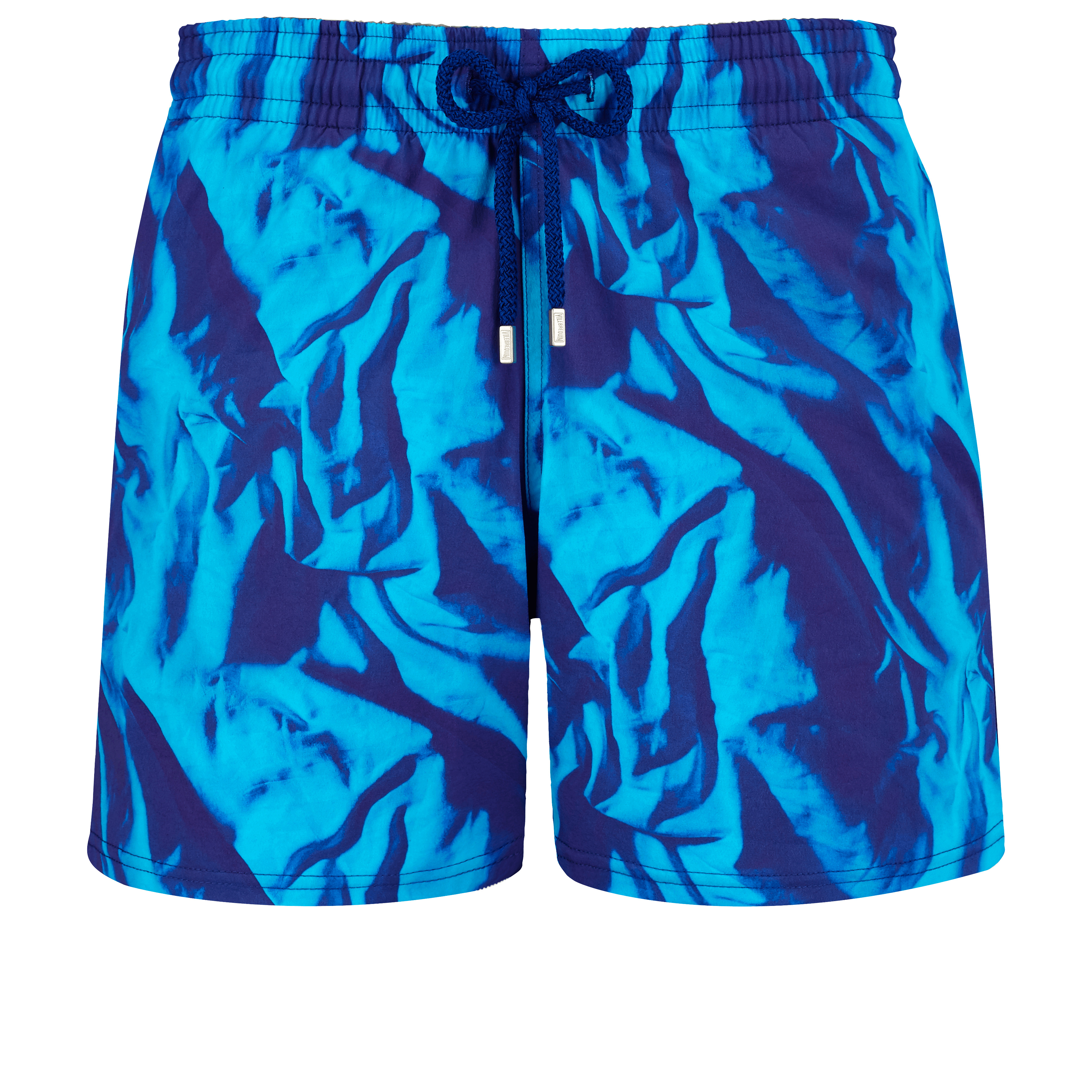 Men Stretch Swim Trunks Les Draps Froissés - 1