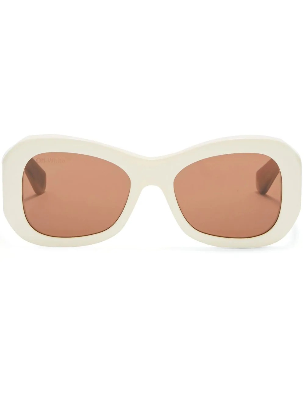 logo-print sunglasses - 1