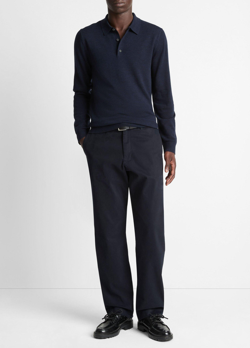Vince Wool Polo Sweater outlook