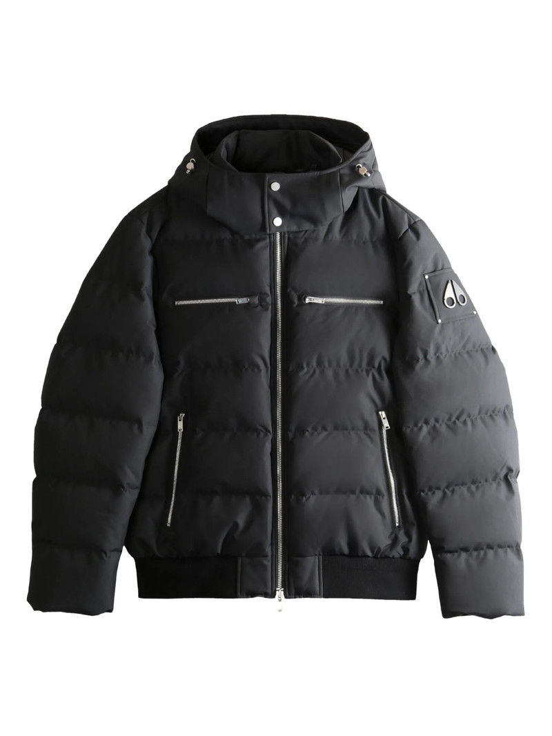 Moose Knuckles Hooded Zip-up Jacket 1
