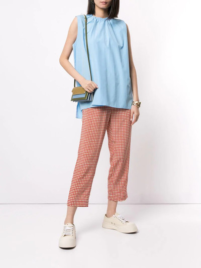 Marni gathered neck blouse outlook