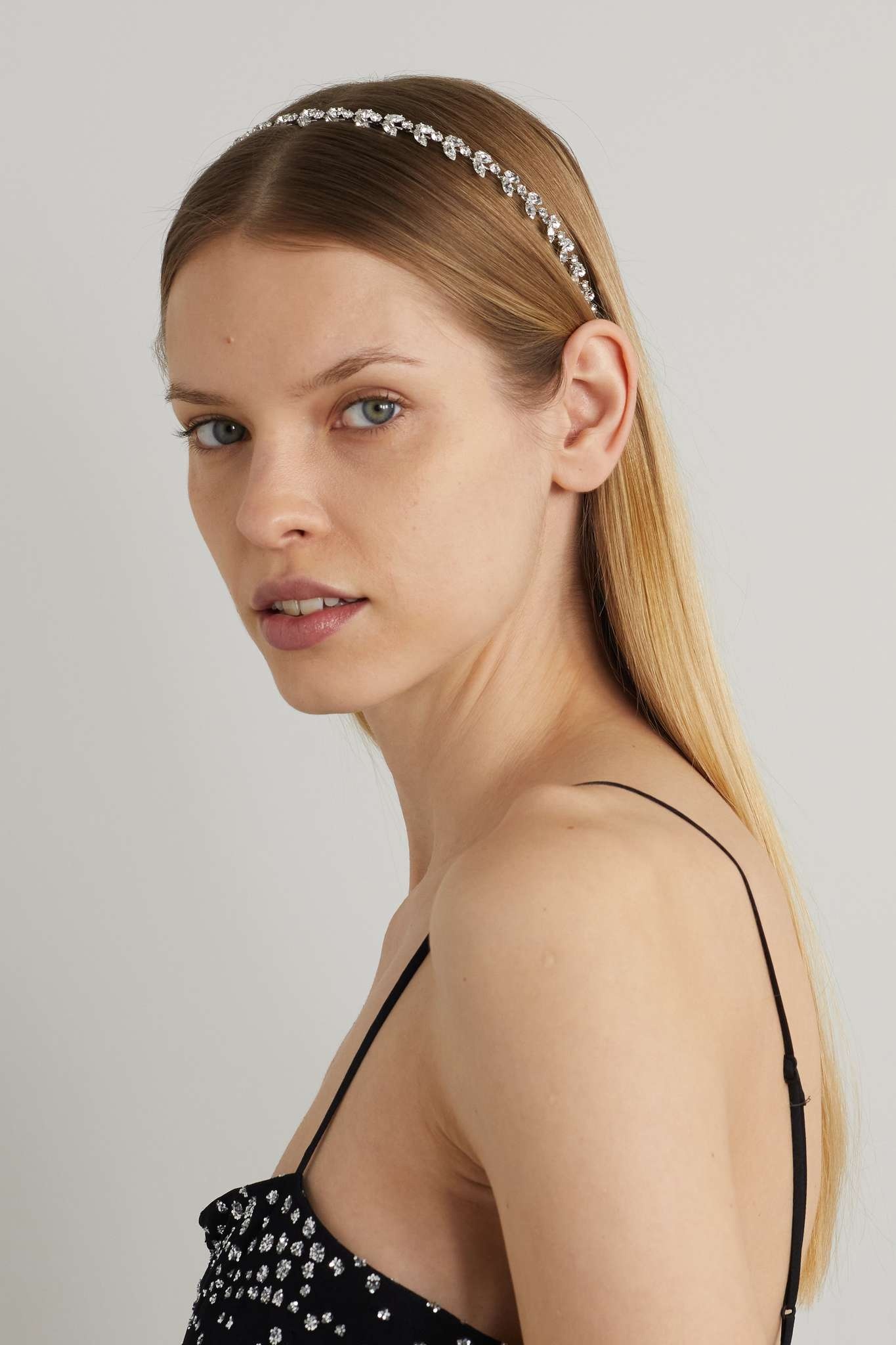 Roselyn silver-tone crystal headband - 2