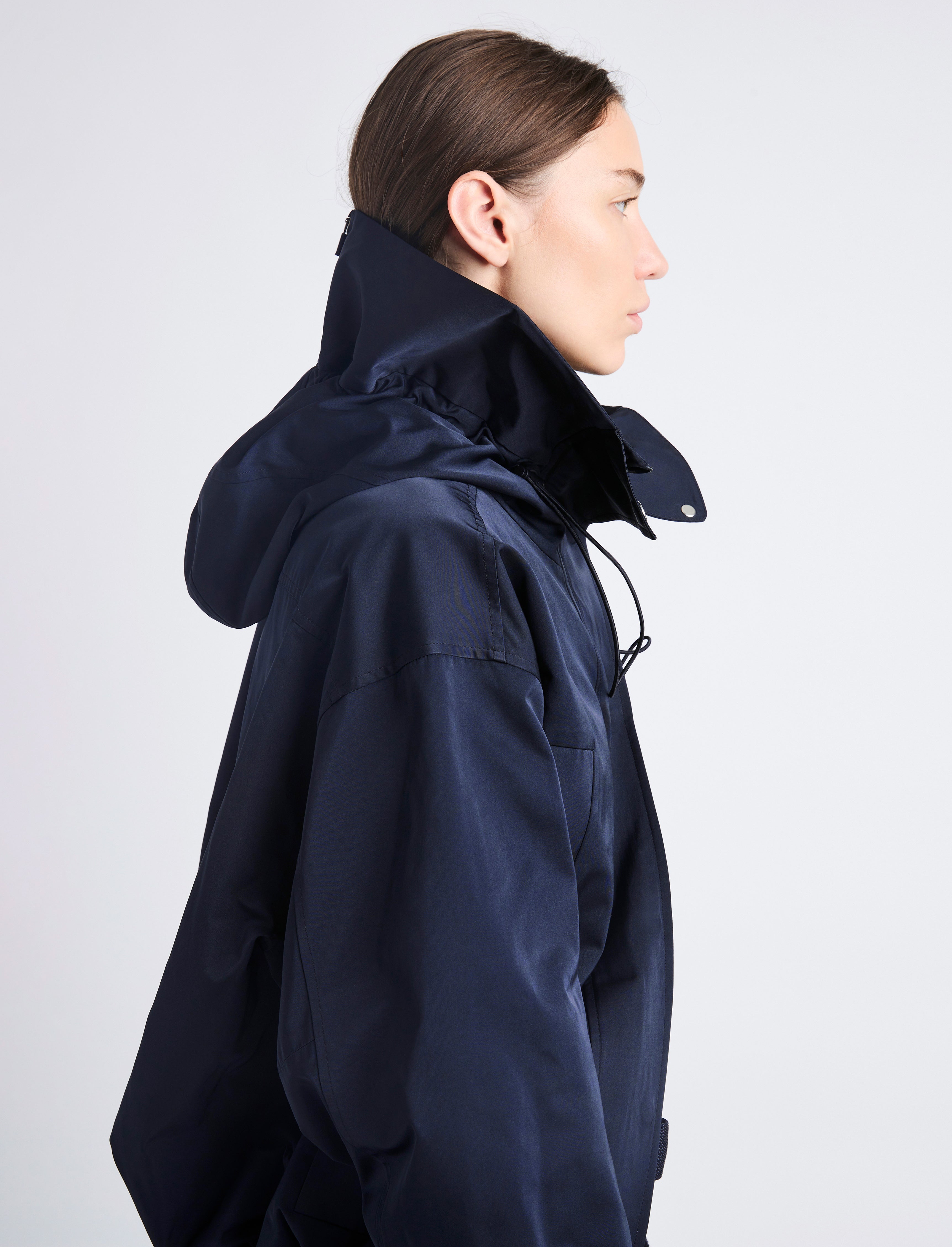 Maxwell Anorak in Nylon Gabardine - 6