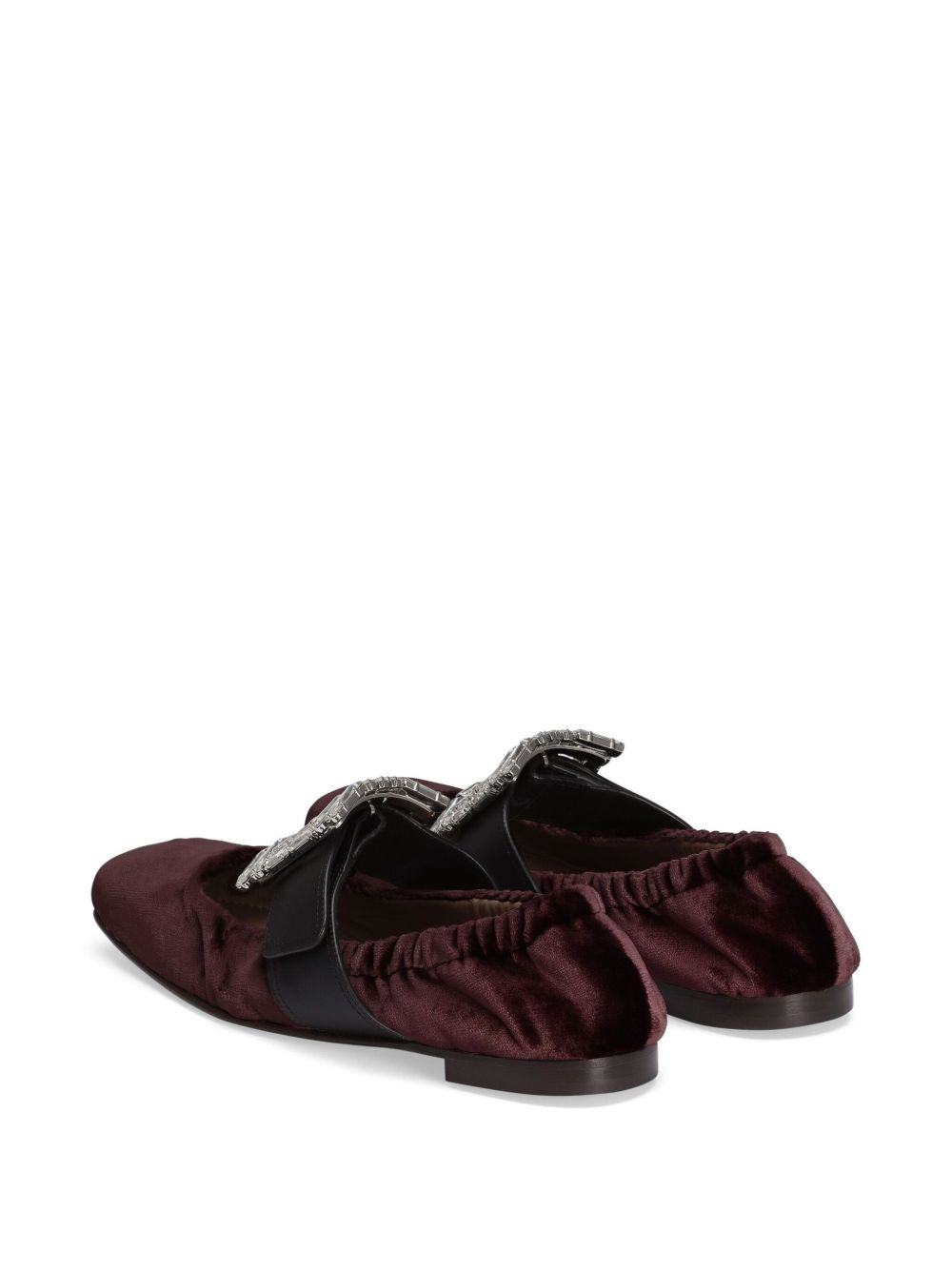velour ballet flats - 3